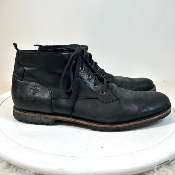 Timberland Kendrick Chukka Boots In Black Waterproof Leather - Picture 3 of 10